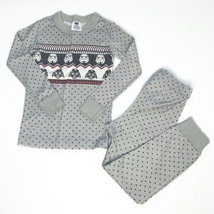 Hanna Andersson | Star Wars Stormtrooper Darth Vader Pajamas Long Johns Sz 100/4